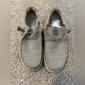 {HEY DUDE} Wally Sox Beige Taupe Loafer